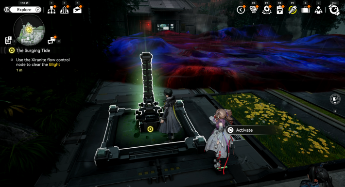 Arknights Endfield Activating Xiranite Flow Control Node