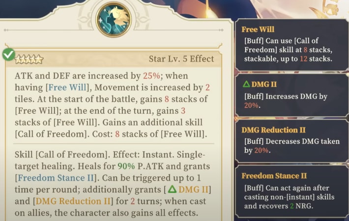 Sword of Convallaria (SoC) - Will of Freedom
