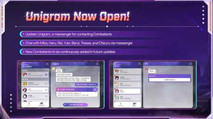 Chaos Zero Nightmare Unigram