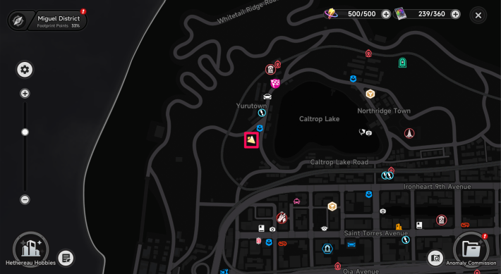 NTE Strange Photographer Location Map