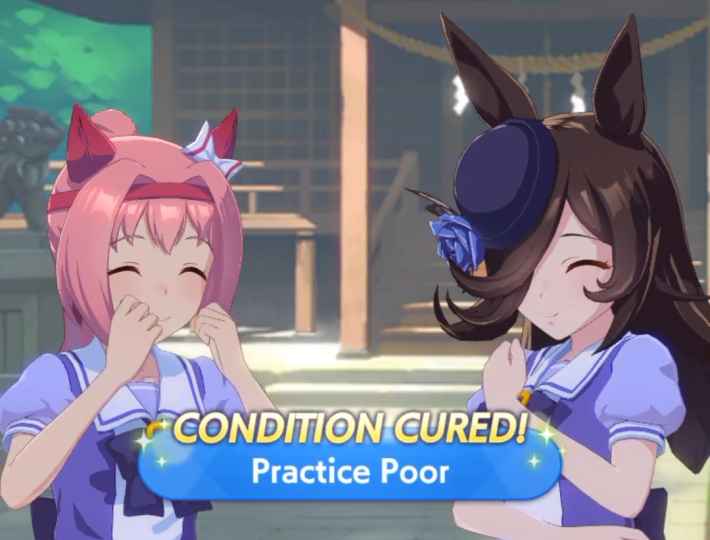 Uma musume: Pretty Derby Condition Cured Practice Poor Image