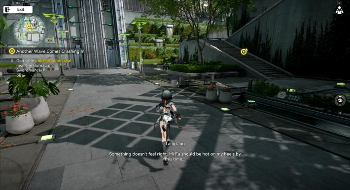 Arknights Endfield Tangtang Heads Into the Canal