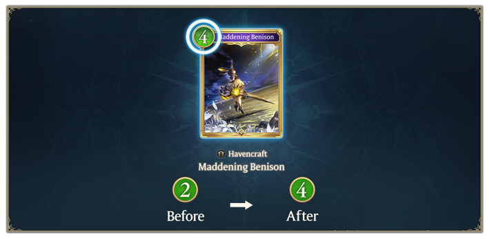 Shadowveerse Worlds Beyond Maddening Bennison Card Changes
