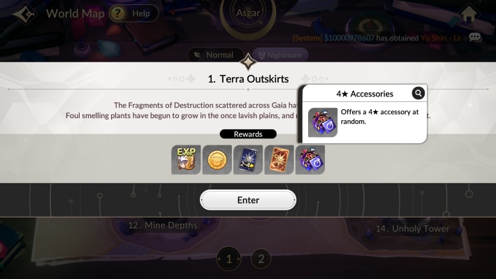 Seven Knights Re:BIRTH - Accessory Farming