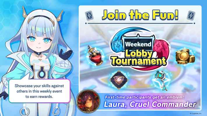 Latest Weekend Lobby Tournament Event Information and Schedule