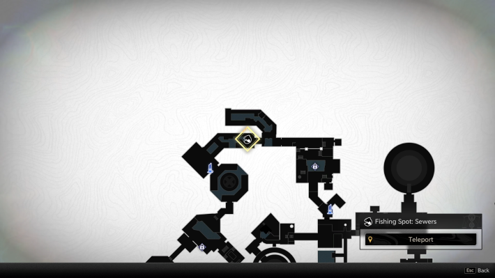 Duet Night Abyss (DNA) - Sewers Fishing Spot