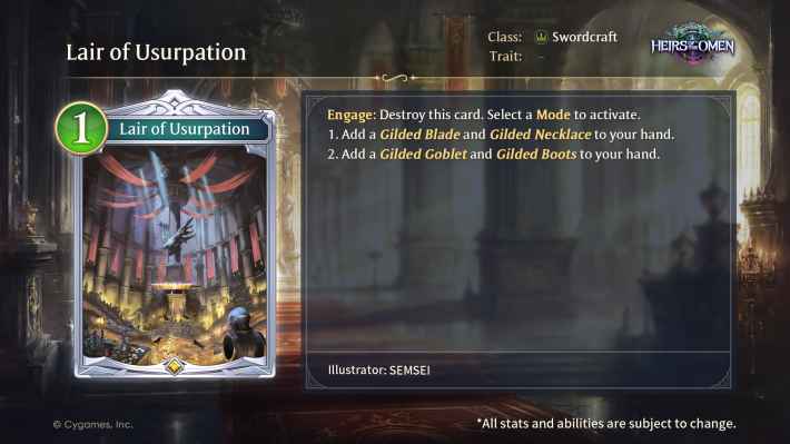 Lair of Usurpation