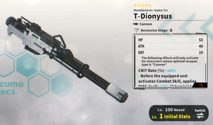 Kaiju No. 8 The Game T-Dionysus