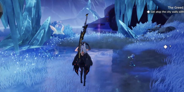 Marked With A Light Floating Around