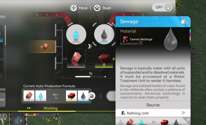 Endfield น้ำเสีย (Sewage)