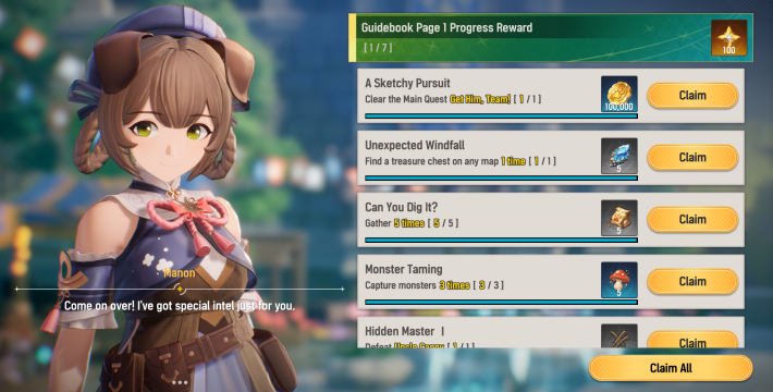 Manon Guidebook