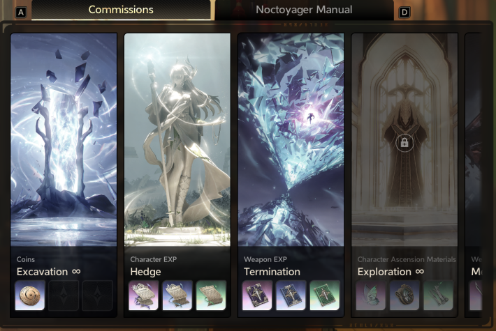 Materials from Covert Commissions