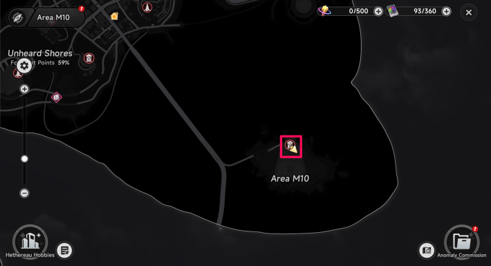 NTE Bureau of Anomaly Control Location