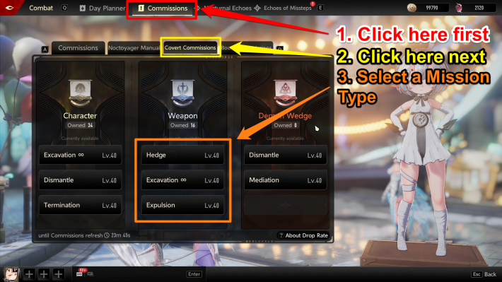 Duet Night Abyss (DNA) - Step 2