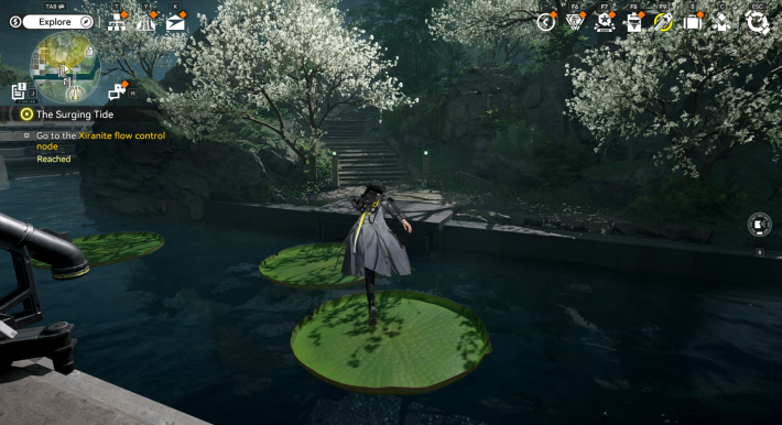 Arknights Endfield Endmin Hopping On Lilypads