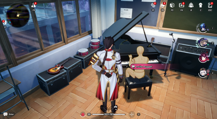 NTE Adler Invites Puppet Playing the Piano