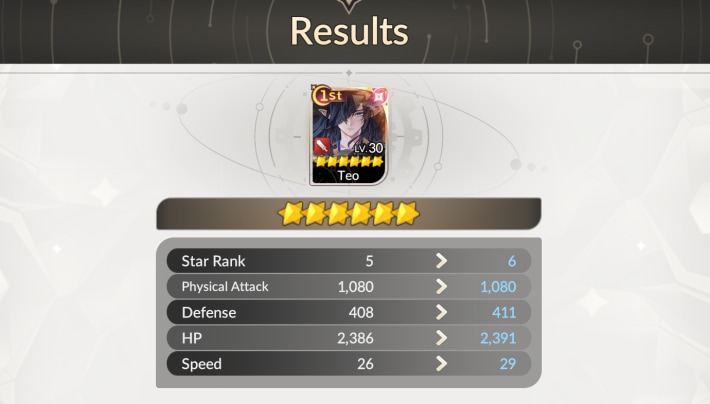 Increase Rank and Stats