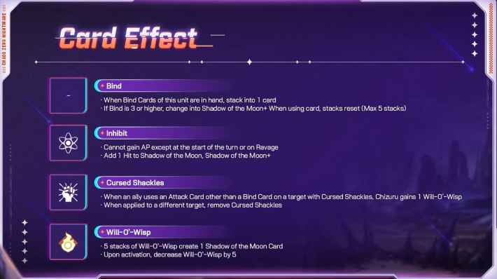 Chizuru Card Effects