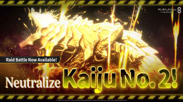 Kaiju No. 2 Raid Battle