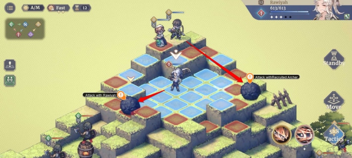 Sword of Convallaria (SoC) - Utilize Boulders