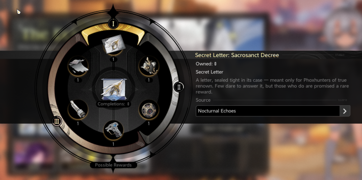 Sacrosanct Decree Secret Letter