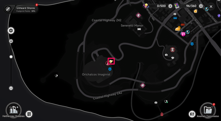 NTE Curious Kid Location