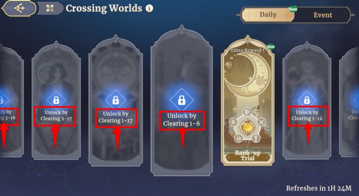 Sword of Convallaria (SoC) - Locked Crossing Worlds
