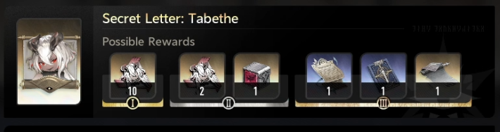 Duet Night Abyss (DNA) - Tabethe Secret Letter Drops