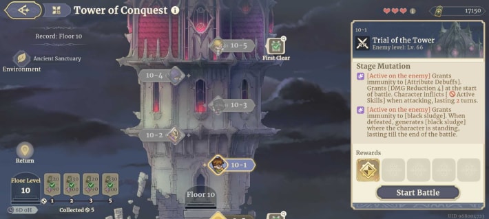 Sword of Convallaria (SoC) - Tower of Conquest