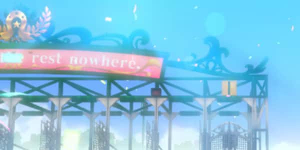 The Text Above the Gate also Changes