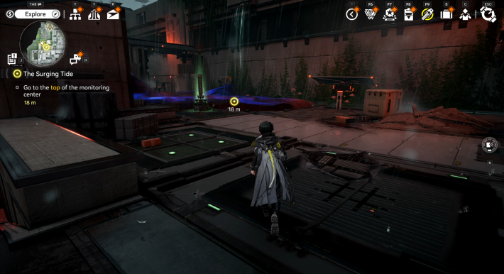 Arknights Endfield Endmin at the Top of the Monitoring Center