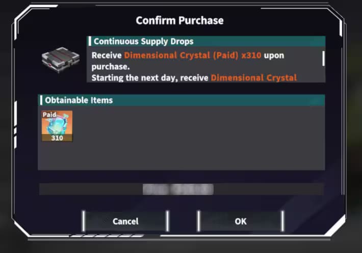 Continuous Supply Drops