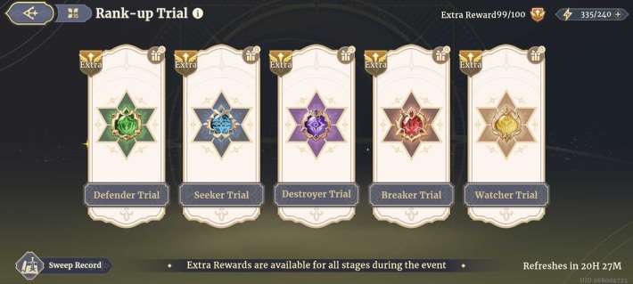 Sword of Convallaria (SoC) - Rank Medals