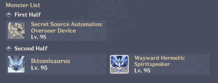 Floor 12 Chamber 1 Enemies