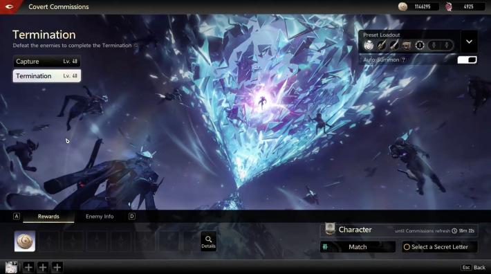 Complete Covert Commissions