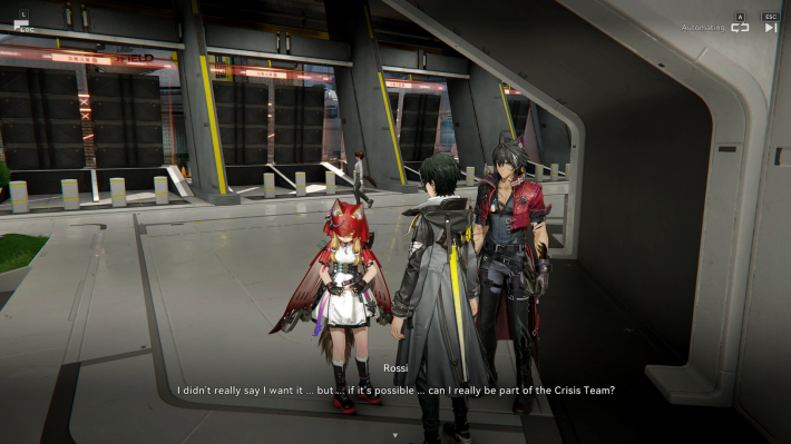 Arknights Endfield Temporary Peace Talking to Rossi