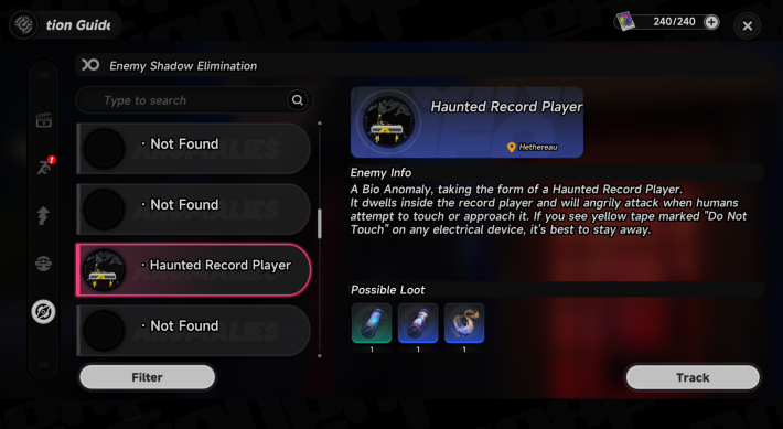 NTE Exploration Guide Haunted Record Player