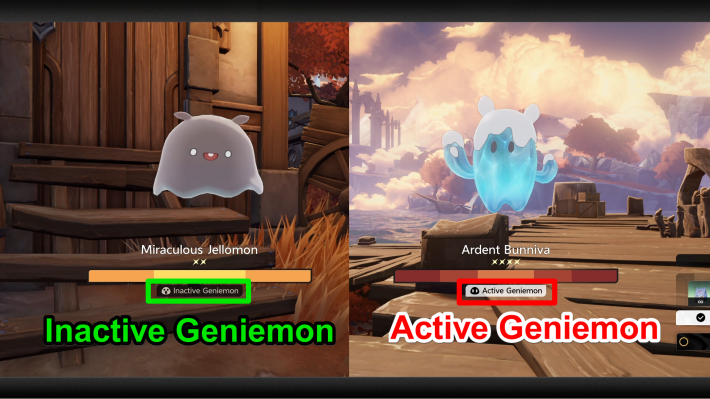 Duet Night Abyss (DNA) - Geniemon Comparison