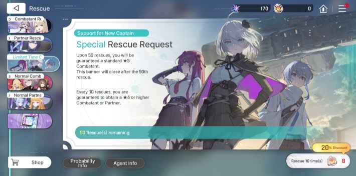 CZN Special Rescue Request 