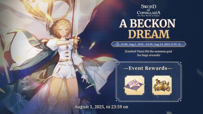 Sword of Convallaria (SoC) - A Beckon Dream