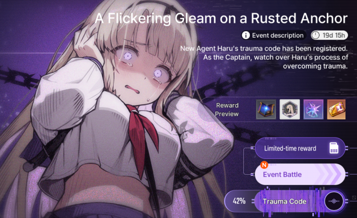 Trauma Code A Flickering Gleam on a Rusted Anchor (Haru)