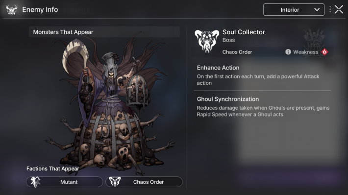 Chaos Zero Nightmare Blue Pot Soul Collector Boss Image