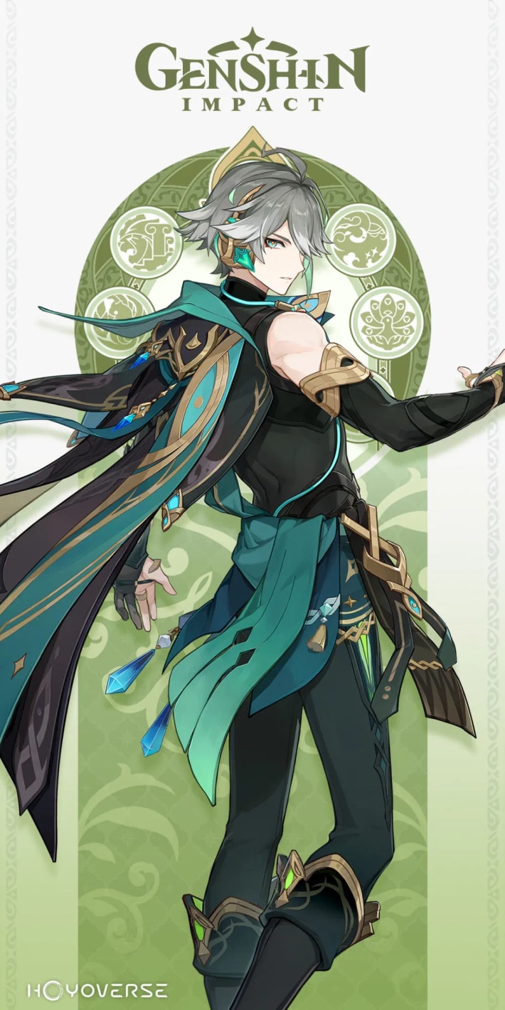 Alhaitham Full Body Art