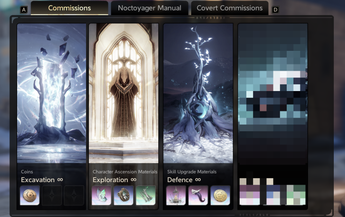 Three infinite Wave Commission