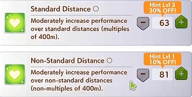Stop ◯-type Skills at the First Level