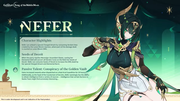 Genshin Impact 6.1 (Luna II) - Nefer