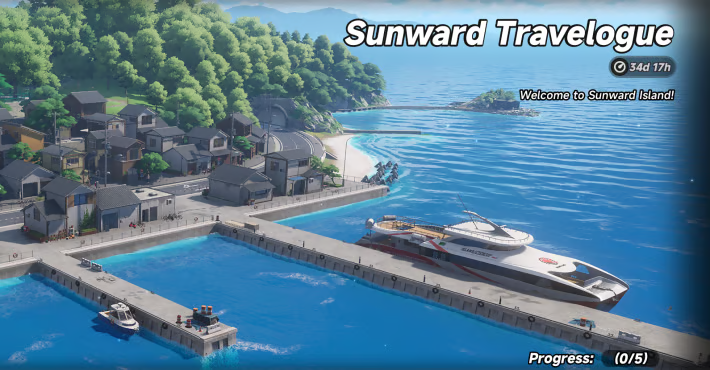 NTE Sunward Travelogue