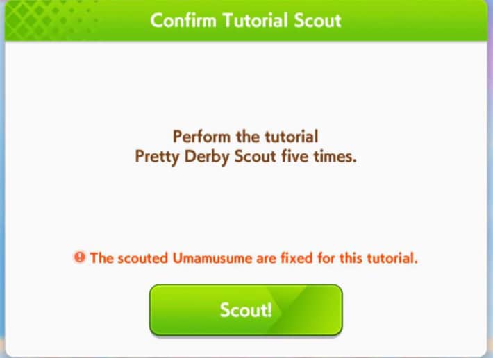 Tutorial Scout