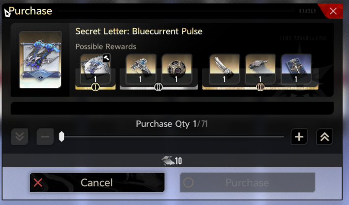Bluecurrent Pulse Secret Letter