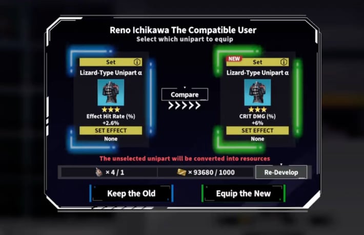 Uniparts Keep 1